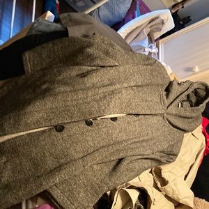 Women’s hooded sweater coat